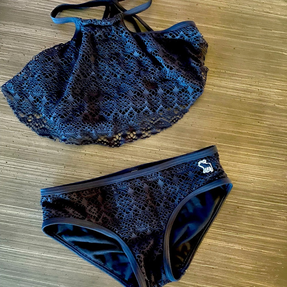 Abercrombie Kids 2-piece Swim suit-Navy
